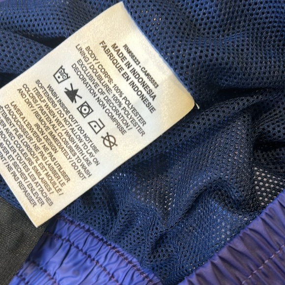 Nike purple small wind breaker jogger pants - Picture 6 of 6